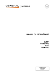 Generac Mobile BOX PRO Manuel Du Propriétaire