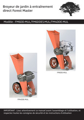 Forest-Master FM6DD-MUL Manuel D'utilisation