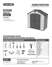 Lifetime 6406 Instructions D'assemblage