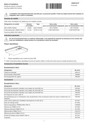 V-ZUG GK11TIXFK FullFlex Notice D'installation
