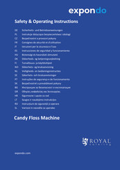 Royal Catering RCZC-1200E Consignes De Sécurité Et D'utilisation