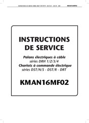 Donati DST3R Instructions De Service