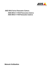 Axis M4317-PLVE Manuel D'utilisation