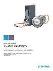 Siemens SINAMICS S210 Instructions De Service