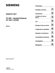 Siemens SIMATIC S7-400 Manuel