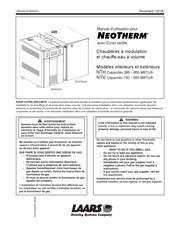 Laars NeoTherm NTH Série Manuel D'utilisation