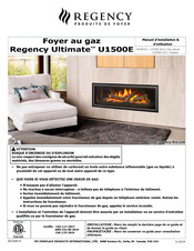 Regency Ultimate U1500E Manuel D'installation Et D'utilisation