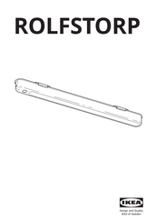 IKEA ROLFSTORP Instructions D'assemblage