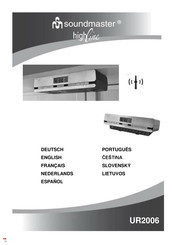 SOUNDMASTER highline UR2006 Mode D'emploi