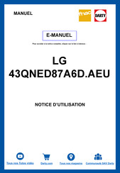 Lg 43QNED87A6D.AEU Manuel