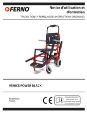 Ferno Venice Plus Notice D'utilisation Et D'entretien
