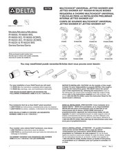 Delta R18222-XO Serie Instructions