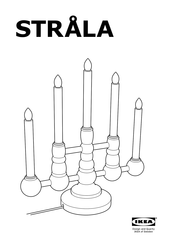 IKEA STRÅLA Manuel D'instructions