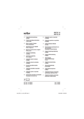 Neptun NVF-E 12 Mode D'emploi D'origine