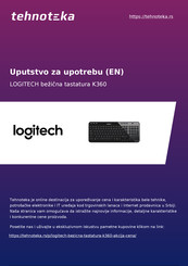 Logitech K360 Première Utilisation