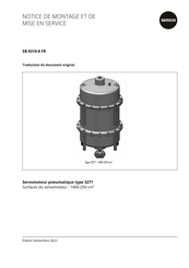 Samson 3271 Notice De Montage Et De Mise En Service