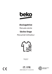 Beko TR207 Manuel De L'utilisateur