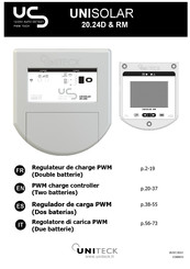 Uniteck Unisolar RM Manuel D'instructions