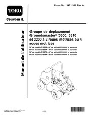 Toro Groundsmaster 3200 Manuel De L'utilisateur