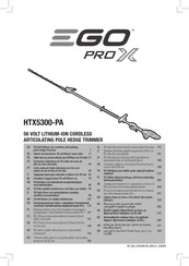 EGO HTX5300-PA Mode D'emploi