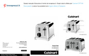 Cuisinart CPT180SE Mode D'emploi