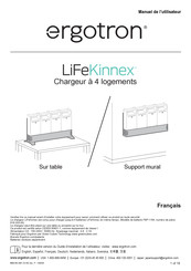 Ergotron LiFeKinnex FBC-1116 Manuel De L'utilisateur