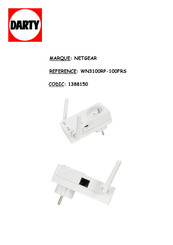 NETGEAR WN3100RP Guide D'installation