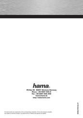 Hama Express Storage Mode D'emploi