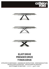 Cattelan Italia PREMIER DRIVE Instructions De Montage
