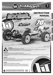 Hobbytech BX8SL RUNNER Manuel D'instructions