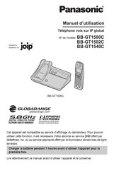 Panasonic BB-GT1500C Manuel D'utilisation