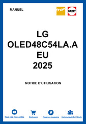 Lg OLED48C54LA Manuel D'utilisation