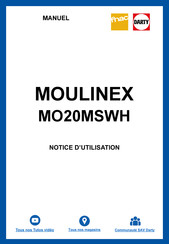 Moulinex MO20MSWH Mode D'emploi