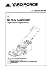 Yard force LM C34 Notice D'origine