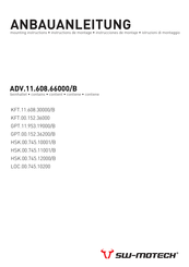 SW-Motech KFT.11.608.30000/B Instructions De Montage