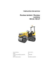 Wacker Neuson RD 24 Instructions De Service