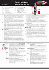 Jamara GERMANY Kutter XL 99 IR Notice