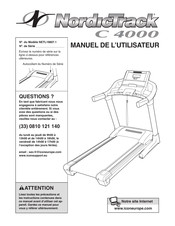 NordicTrack C4000 Manuel De L'utilisateur