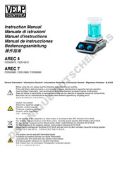 Velp Scientifica AREC 7 Manuel D'instructions