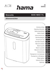 Hama BASIC N8CD 11L Mode D'emploi