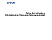 Epson AM-C4000 Série Guide De L'utilisateur