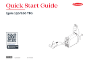 Fronius Ignis 150 TIG Guide De Démarrage Rapide