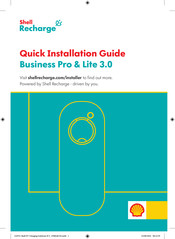Shell Recharge Business Lite 3.0 Guide D'installation Rapide
