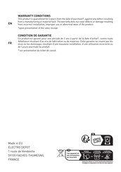Valberg 975142 Guide D'utilisation