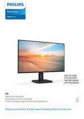 Philips 2000 Série Manuel D'utilisation