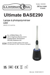 B.A. International Ultimate BASE290 Manuel D'utilisation