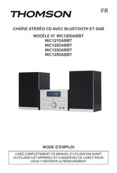THOMSON MIC122DABBT Mode D'emploi