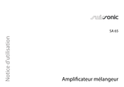 thomann Swissonic SA 65 Notice D'utilisation