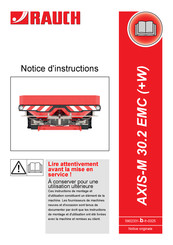 Rauch AXIS-M 30.2 EMC+W Notice D'instructions