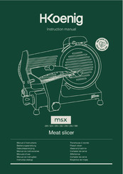Hkoenig MSX254 Manuel D'instructions